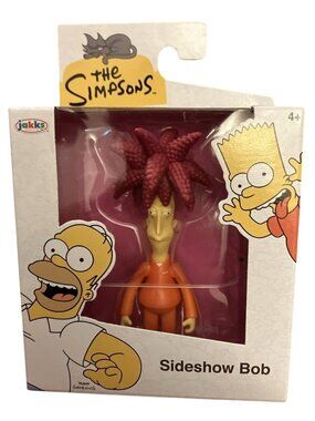 The Simpsons Sideshow Bob Collectible Figure By Jakks Pacific 2.5"